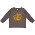 thumbnail image 3 of Inktastic Cinco de Mayo Party Boys or Girls Long Sleeve Toddler T-Shirt, 3 of 5