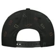 thumbnail image 4 of Men's New Era  Black Dallas Cowboys Gummy Golfer Snapback Hat, 4 of 5