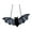 Black, variant on JZROCKER 1PC Halloween Bat Acrylic Wall Art Suncatcher Hanging Decoration 20x8.5CM
