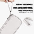 thumbnail image 3 of Organizador electrónico, bolsa organizadora de cables de viaje, estuche de transporte para accesorios electrónicos, bolsa de almacenamiento portátil impermeable de doble capa para cables, cargadores,, 3 of 6