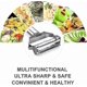 thumbnail image 5 of Food Grade Multi-Tool Peeler, Stainless Steel Grater for Vegetables and Fruits, Dishwasher Safe, Easy-to-Hang Design, 5 of 5