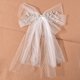 thumbnail image 2 of Tocado de novia JM Estilo japonés y coreano lazo de malla velo corto joyería vestido de novia, 2 of 4