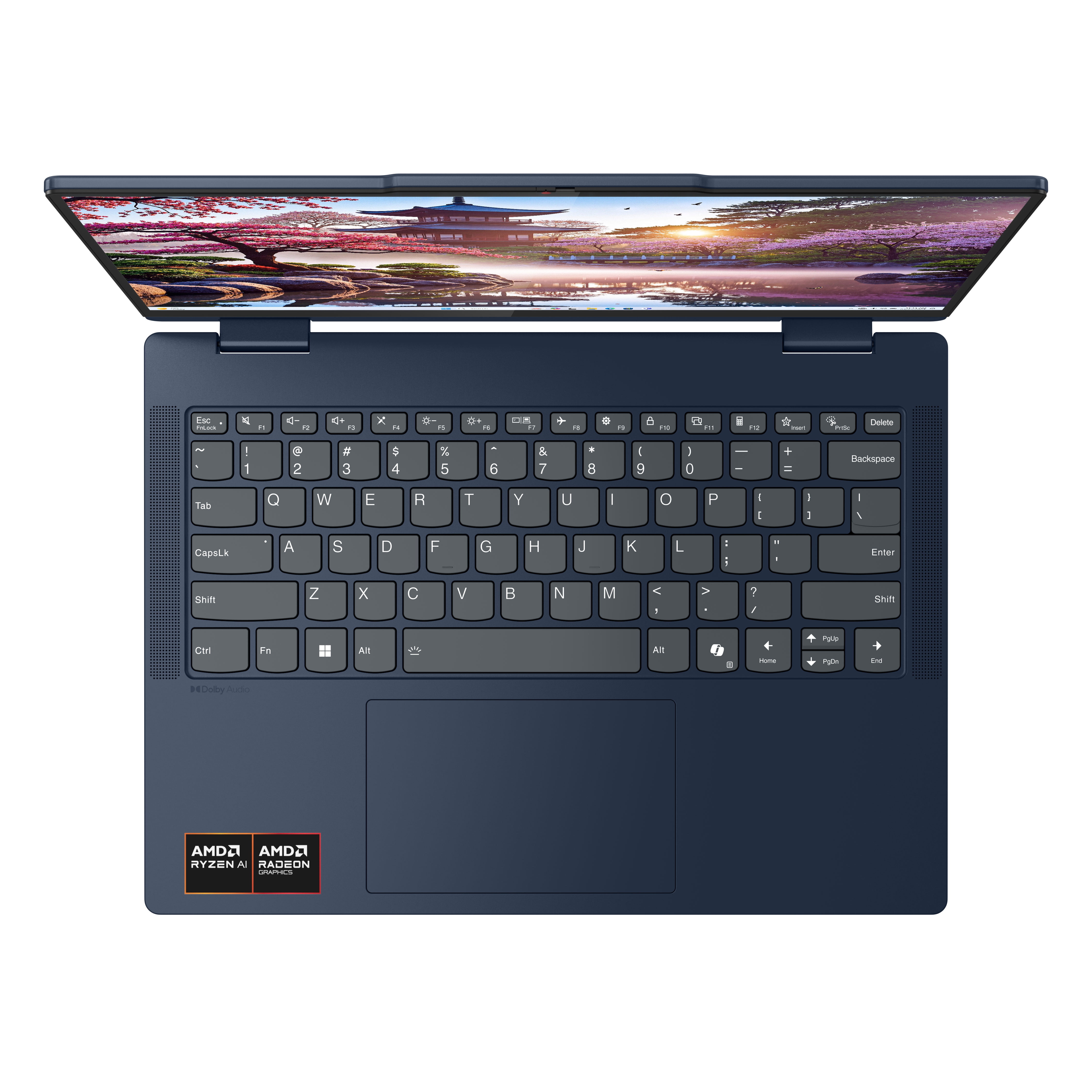 Lenovo IdeaPad 5 2-in-1 14" Laptop, Touchscreen, AMD Ryzen AI 5 340, 16GB RAM, 1TB SSD, Cosmic Blue