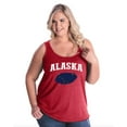 thumbnail image 1 of Normal is Boring - Women's Plus Size Tank Top, up to Size 28 - Alaska Flag, 1 of 4