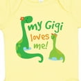 thumbnail image 4 of Inktastic My Gigi Loves Me Grandson Dinosaur Boys Baby Bodysuit, 4 of 5