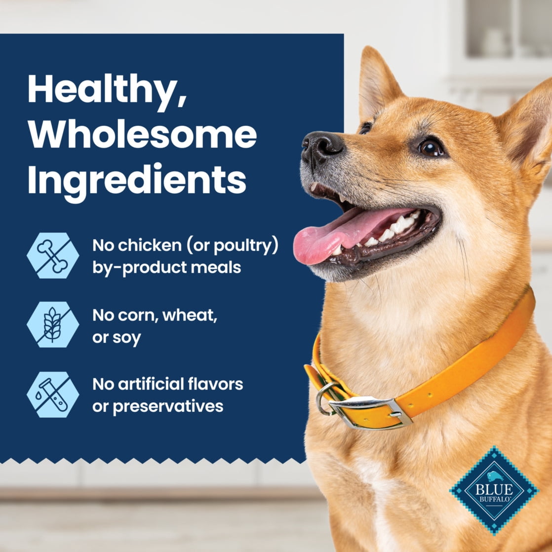 Blue Buffalo Small Dental Chews, Daily Dental Care Dog Treats, Chicken & Spearmint (84 Count)