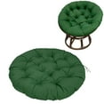 thumbnail image 2 of 19.6 Inch Water Resistant Papasan Cushion, 1 Pc Rocker Chair Pads, Hammock Seating Cushion for Hanging Egg Chair Folding Garden Sofa Patio Garden Swing Chair, Green, 2 of 9