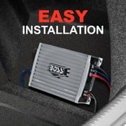 Boss Audio Systems AR1500M Compact Mosfet Monoblock Vehicle Audio Amplifier, 4.4 lb