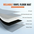 thumbnail image 3 of VEVOR Self Adhesive Vinyl Floor Tiles 36 x 6 inch, 36 Tiles 2.5mm Thick Peel & Stick, Light Gray Wood Grain DIY Flooring for Kitchen, Dining Room, Bedrooms & Bathrooms, Easy for Home Decor, 3 of 9