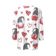 thumbnail image 3 of Holiday Tops for Women 2024 Loose 3/4 SleeveScoop Neck Soft Long Sleeve T Shirt Women, 3 of 4