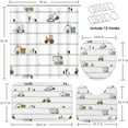 thumbnail image 3 of 4 Pcs Bathroom Sets with Shower Curtain and Rugs, Tractor Construction Farm Car, Bathroom Decor Kids Happy Green Blue Shower Curtain Sets for Bathroom Decor, 3 of 4