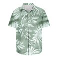thumbnail image 5 of ZCFZJW Men's Hawaiian Floral Shirts Big and Tall Regular Fit Casual Summer Button Down Tropical Graphic Holiday Beach Vacation Tees Shirts Tops Multicolor#11 XXXXXL, 5 of 5