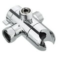 thumbnail image 1 of beisidaer Abs Three Way Socket Water Separator Faucet Top Spray Shower Arm Tee Diverter Boom Transfer Bathroom Silver Handheld Shower Head-Random color, 1 of 7