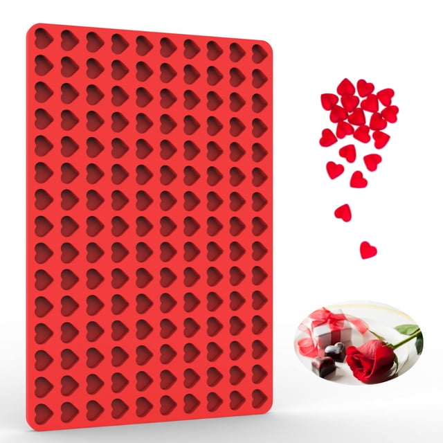 Silicone Candy Molds - Mini Heart Silicone Molds For Chocolate, Gummy, Homemade Treats(1 Pcs Mini Heart)