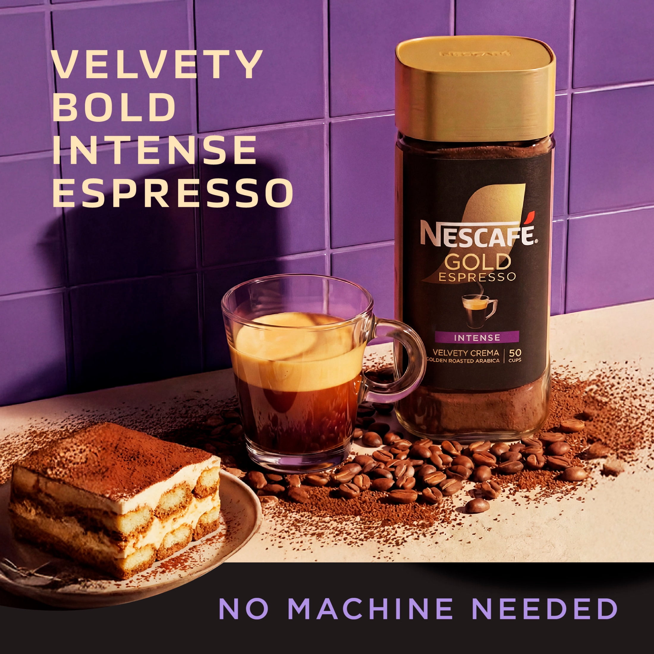 NESCAF√â, Instant Coffee, 3.5 oz, Rich Espresso with Crema