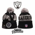 thumbnail image 3 of Nfl Oakland Raiders Gorro Unisex gorras de invierno sombreros mantener caliente de punto sombrero bordado Top deporte gorra, 3 of 4