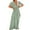 Green, variant on Huowey Women Swimwear Button Button Waist Rope Long Dress Cardigan Vacation Beach Jacket Sunscreen Jacket Long Skirt Bikini Cover Up Brazilian Beachwear Honeymoon Cruise Trendy Wear