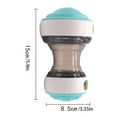 thumbnail image 2 of Dog Treat Dispensing Toy – Interactive Puzzle Slow Feeder Toy for Small & Medium Dogs,Mental Enrichment & Training Game(3"×6",Light Blue), 2 of 5