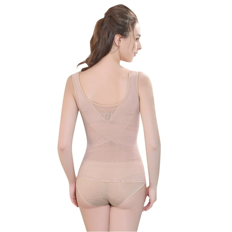 AOOCHASLIY Shapewear for Women Reduce Price Lace Hollow Shaping Body Shaper  Corset with Shoulder Strap Shaper 