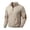 #134-Khaki, variant on Mens Fall Fashion 2026 Vintage Knit Waffle Pullover Quarter Zip Sweatshirt Stand Collar Pullover with Elbow Patches