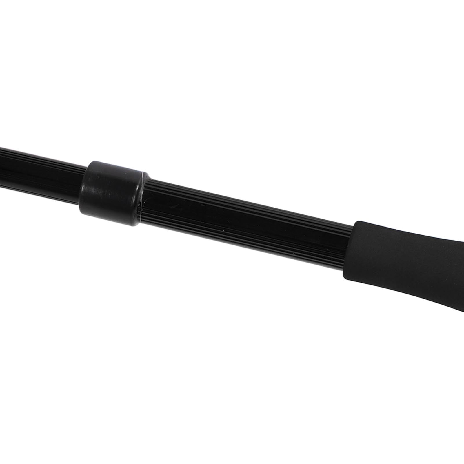 Nieyigj Floating Fishing Net Aluminum Alloy Rubber Foldable Extendable Portable Fish Landing Net for Easy Transportation and Storage Black 17.7 inches / 45 cm for Professional Anglers