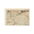 thumbnail image 4 of Historical Civil War Map - Georgia South Carolina - Bache 1861 - Vintage Wall Art, 4 of 4