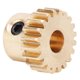 thumbnail image 3 of Engranaje De 20 Dientes, Engranaje De Latón Práctico Latón Firme Confiable Para Piezas De Robots Industriales Para Industriales, 3 of 8