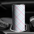 thumbnail image 4 of Color Stripe 20 Oz Skinny Tumbler with Lid and Straw - Double Wall Vacuum Insulated Tumbler- Birthday Gifts for Mom Sister Friends Women, 4 of 5