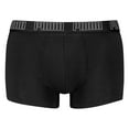 thumbnail image 3 of Puma Men Boxer Shorts Cotton Black L, 3 of 6
