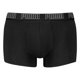 thumbnail image 3 of PUMA Bóxers para hombre, pack de 6 - Everyday Trunks 6P, algodón elástico, liso Negro M (Medium), 3 of 6