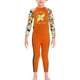 thumbnail image 1 of Niño traje de neopreno para niños que surfea ropa Mantenerse cálido Niño Buceo Traje de buceo Ropa de baño con mangas largas para Piscina Playa con naranja L Advancent OD003683-08, 1 of 7
