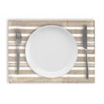 thumbnail image 5 of Fabstyles Broadway Stripe Cotton Placemats Set of 4 Machine Washable Heavyweight Table Mats Perfect for The Kitchen and Dining Table or Outdoor Tables, 5 of 5