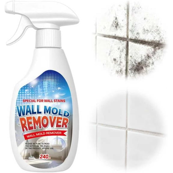 Highly Effective Removal Spray, Wall Cleaner for Painted Walls, Multi-Surface Cleaning Solution, Dust and Stain Remover for Wood, Tile, Fabric, Bathrooms, Kitchens (1Pc)