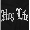 thumbnail image 2 of Hug Life Tattoo Letters Font Funny Toddler Boy Girl T Shirt Infant Toddler Brisco Brands 12M, 2 of 6