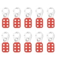thumbnail image 1 of Eigraketly Cerradura de cerrojo de seguridad de 10 piezas, accesorios de sala de Escape de Hardware resistente, bloqueo y etiquetado multifunción Herramientas y ferretería HS-01L, 1 of 6