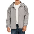 thumbnail image 6 of FOCUSSEXY Men's Jacket Hooded Windbreaker Big and Tall Outdoor Lightweight Windbreaker Hoodies Jacket Sport Casual Lightweight Hooded Outdoor activities Jacket, 6 of 8