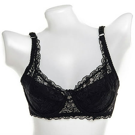 Women Lace Bra Padded Bralette Wirefree Deep V Plunge Push Up Bra  Comfortable Thin Mold B Cup