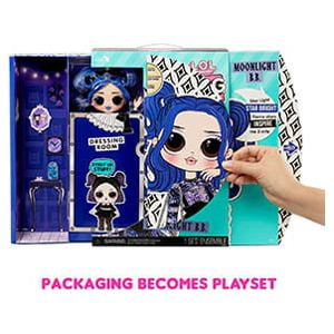 lol サプライズ OMG ムーンライト LOL Surprise OMG Moonlight B.B. Doll - Dress Up Set with 20