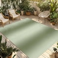 thumbnail image 2 of Outdoor Rug 3x5 ft Sage Green Outdoor Large Area Rug Non Slip Rubber Gradient Color Front Door Mat RV Rug Camping Carpet Patio Outdoor Rugs for Backyard Balcony Deck Porch Indoor, 2 of 9