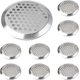 thumbnail image 1 of 30 Pack 53mm Round Stainless Steel Air Vent Holes Round Shaped Air Vent Grille, 1 of 5
