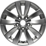 KAI 16 X 6.5 Reconditioned OEM Aluminum Alloy Wheel, All Painted Sparkle Silver, Fits 2014-2016 Kia Forte