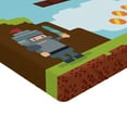 thumbnail image 2 of Ambesonne Video Games Fitted Sheet, Arcade Knight 9 's, Twin XL Size, Multicolor, 2 of 3