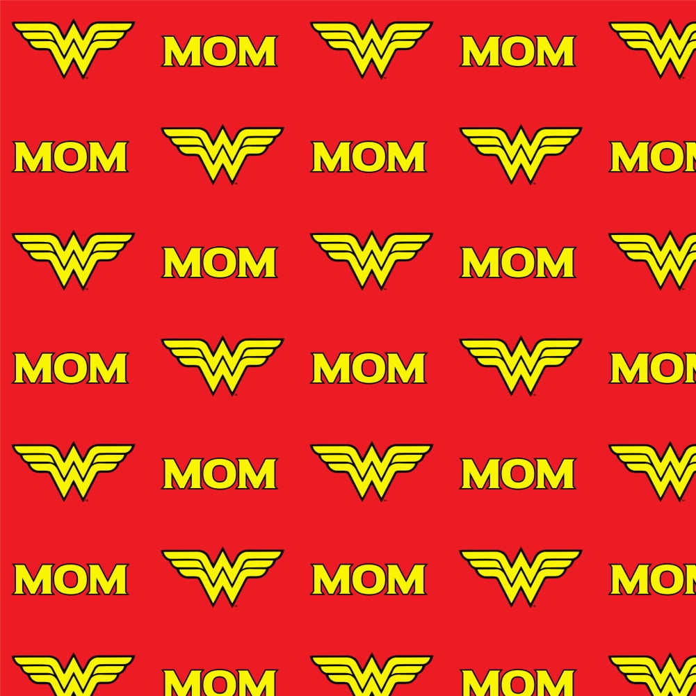 wonder woman wrapping paper
