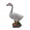 B, variant on Lawn Ornaments 12.8 Inch Decorative Statue Realistic Cement Finish Lawn Ornament for Garden Front Yard Patio Decor Durable Outdoor Figure Quirky