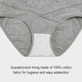 thumbnail image 4 of Kopltyrfg 6 Pcs Womens Cotton Maternity Underwear, Maternity Pregnancy Panties Mother Under Underwear Multicolor 3XL, 4 of 6