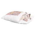 thumbnail image 2 of Cama para dormir para perros y gatos, lavable, extraíble, antideslizante y muy cálida, para invierno, con cremallera, ultra suave y cómoda, con almohada, 2 of 7