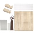 thumbnail image 4 of Tablero de ganchillo pines de fijación de madera con rejillas Bordado suave sin olor para suministros de costura Tejer Bordado Principiantes perfecl Tablero de bloqueo, 4 of 8