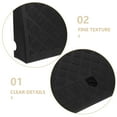 thumbnail image 3 of Hard Plastic Curb Ramps Portable Heavy Duty Threshold Ramp for Car Truck Scooter Bike Motorcycle, 3 of 6