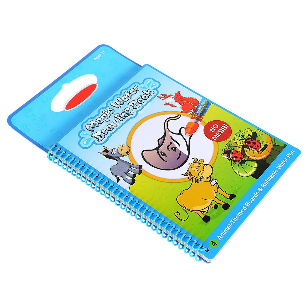 Tebru Reusable Children Coloring Doodle Activity Magic Water Drawing Book Kids Painting Board Magic Pen Walmart Com Tebru Reusable Children Coloring Doodle Activity Magic Water Drawing Book Kids Painting Board Magic Pen Walmart Com