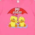 thumbnail image 4 of Inktastic Big Sister Duck Girls Baby T-Shirt, 4 of 5